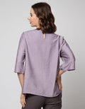 St. Yves Short Sleeve Blouse Linen Polo