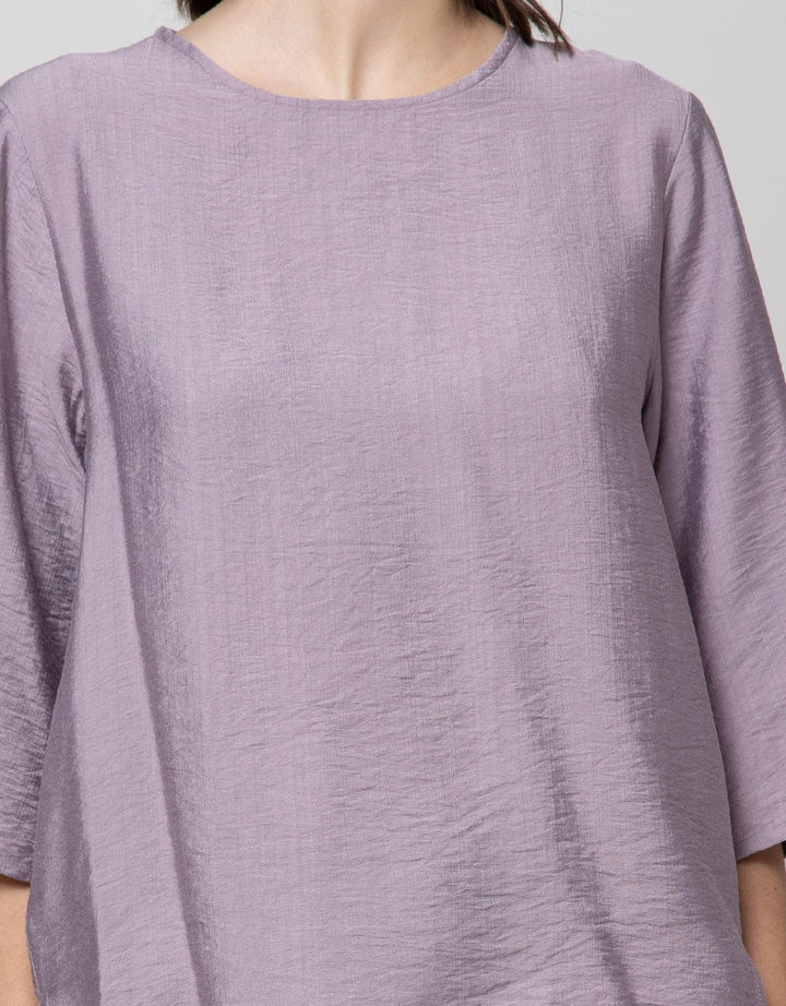 St. Yves Short Sleeve Blouse Linen Polo