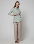 Triset Casual Waist Detail Blouse Wanita