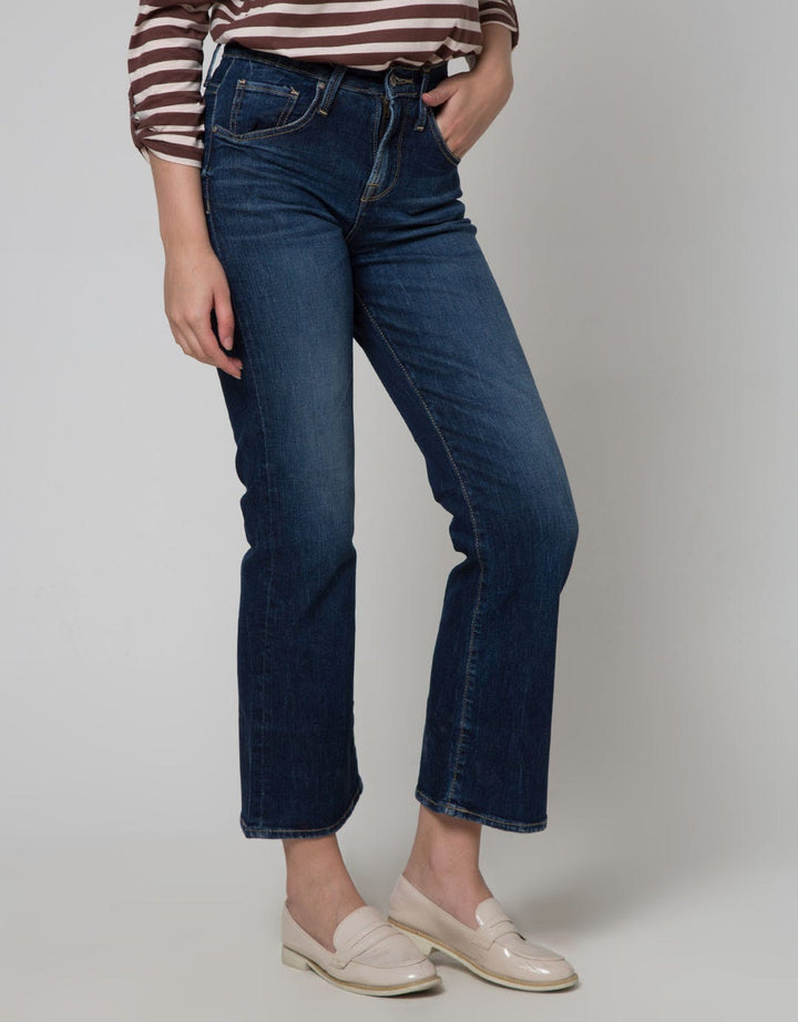 Triset Casual Denim Washed Women's Pants
