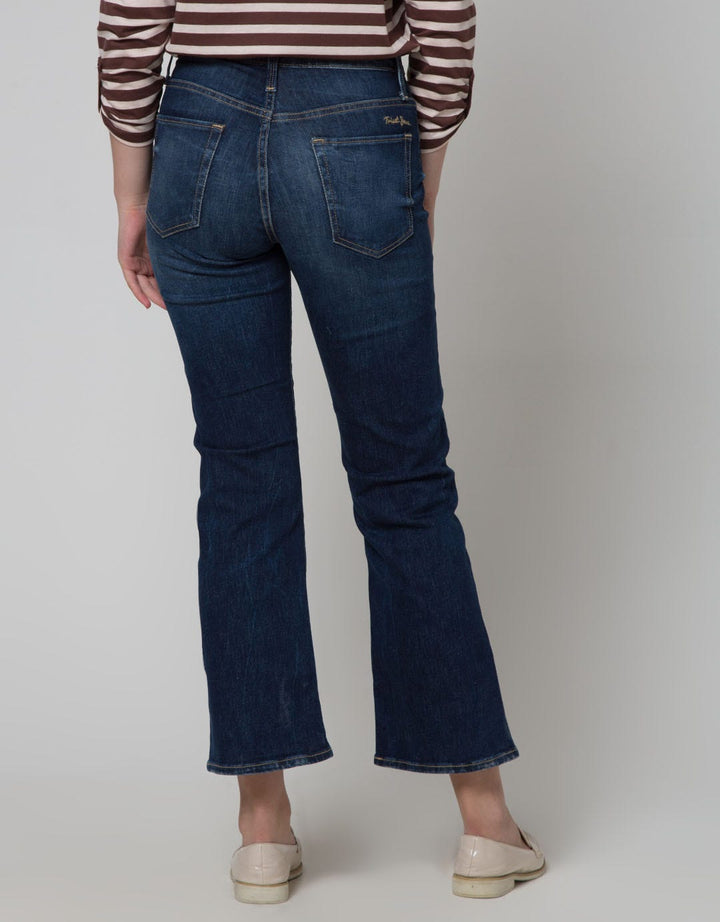 Triset Casual Denim Washed Women's Pants