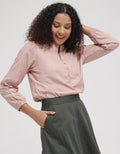 Triset V Neck Casual Blouse Women