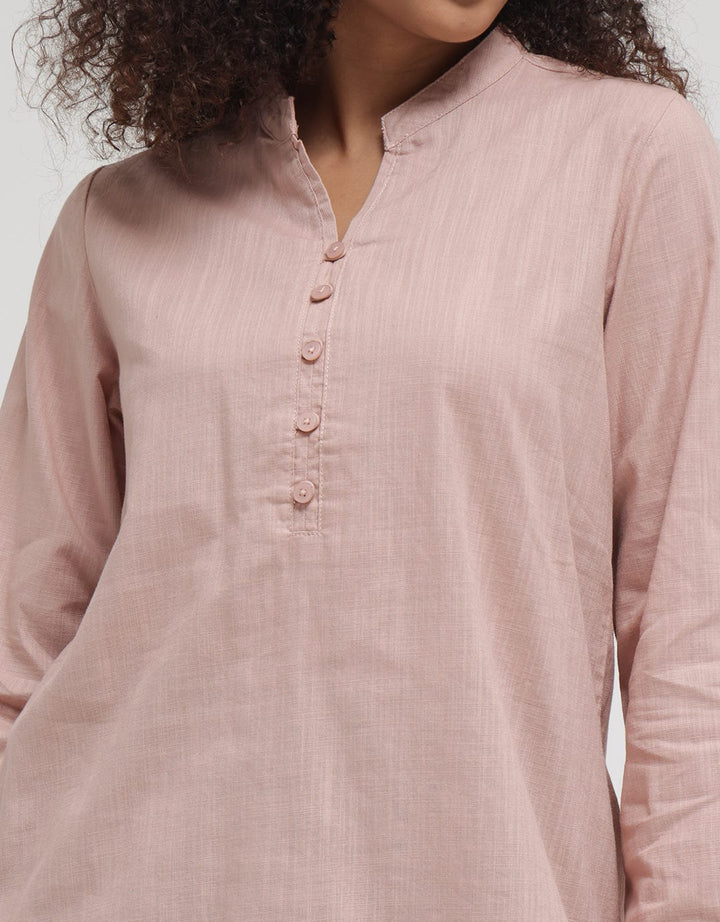 Triset V Neck Casual Blouse Wanita