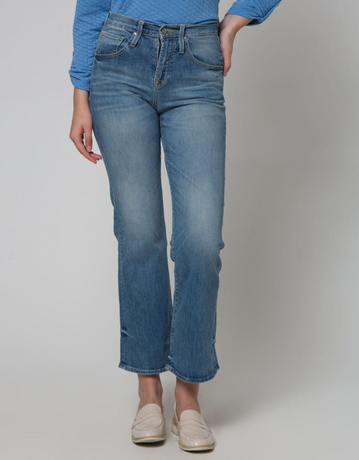 Triset Casual Denim Washed Women's Pants