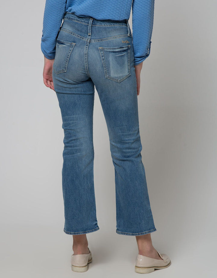 Triset Casual Denim Washed Women's Pants