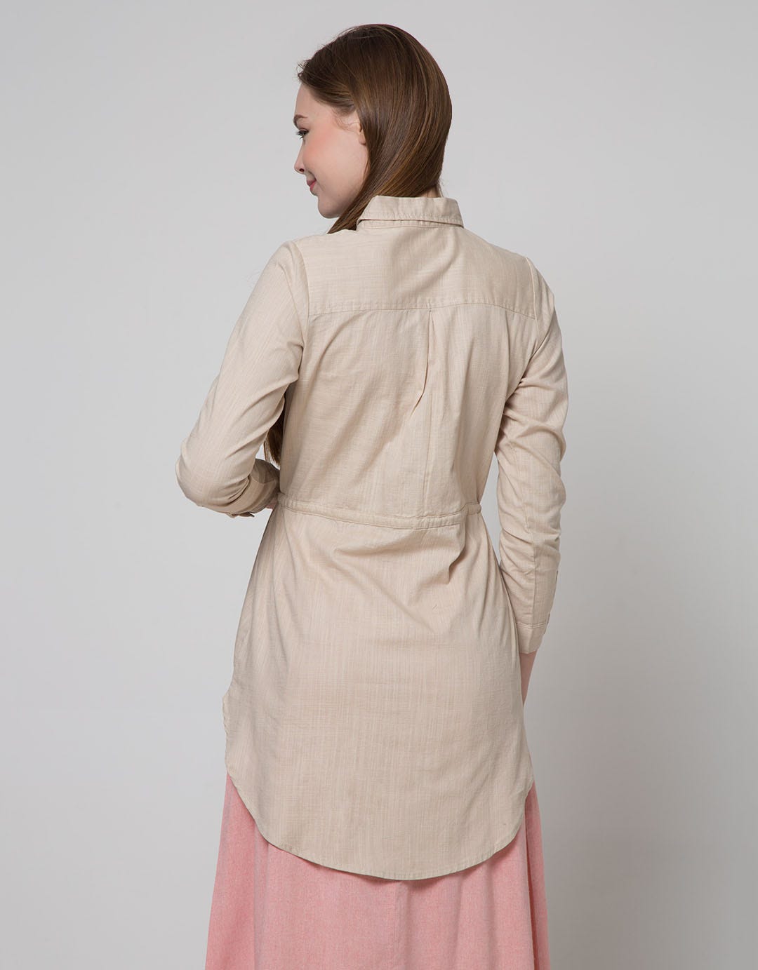 Triset Casual Waist Detail Women's Blouse