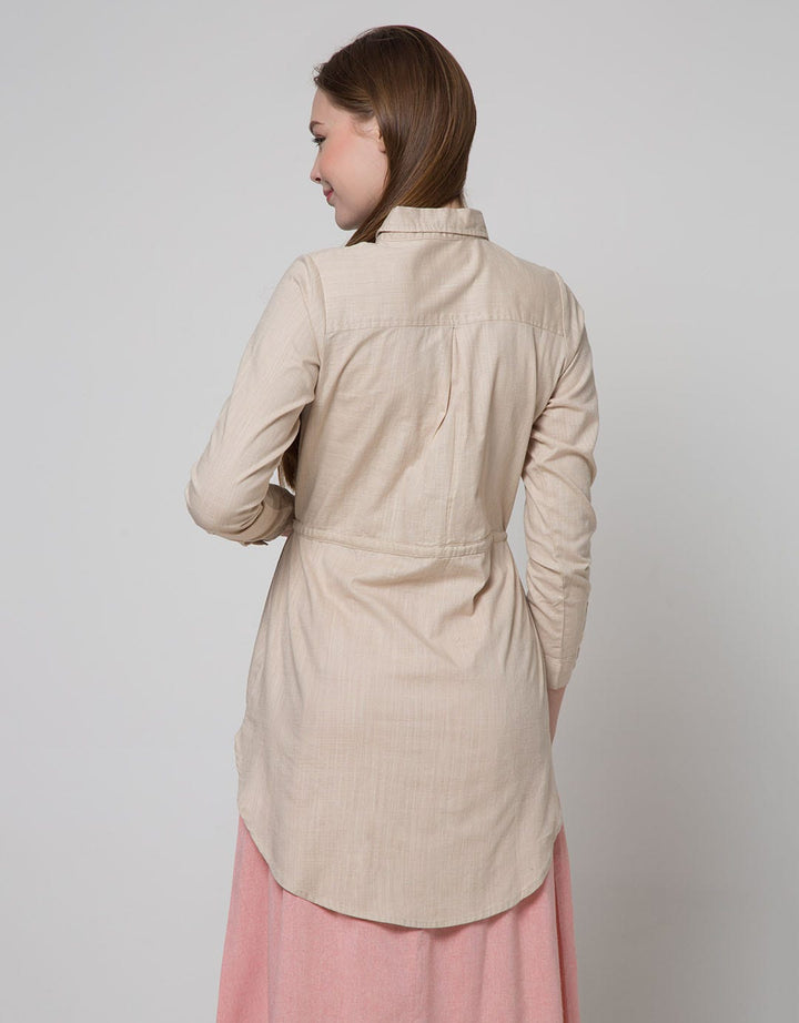 Triset Casual Waist Detail Women's Blouse