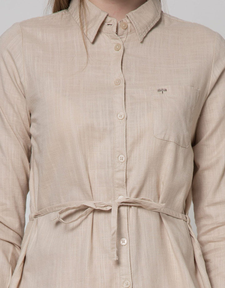 Triset Casual Waist Detail Women's Blouse