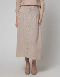 Triset Casual A Line Rok Maxi Wanita