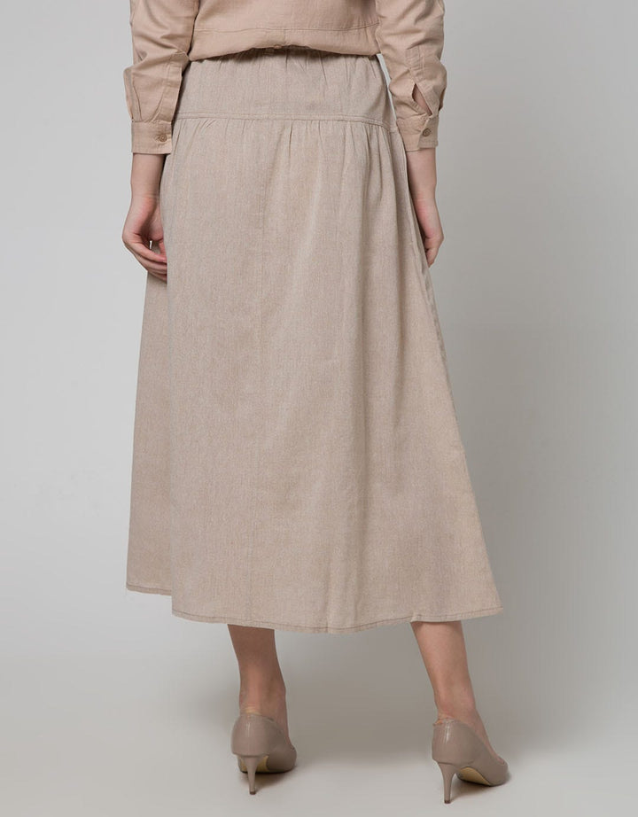 Triset Casual A Line Maxi Skirt Women