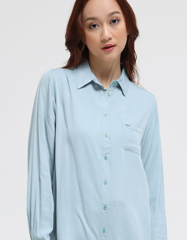 Triset Casual Drawstring Bottom Blouse