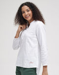 Triset V Neck Casual Blouse Wanita