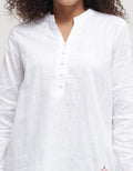 Triset V Neck Casual Blouse Wanita
