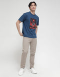 Watchout! Casual Long Pants Belt Loops