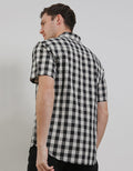 Watchout Casual Plaid Regu Kemeja Pria