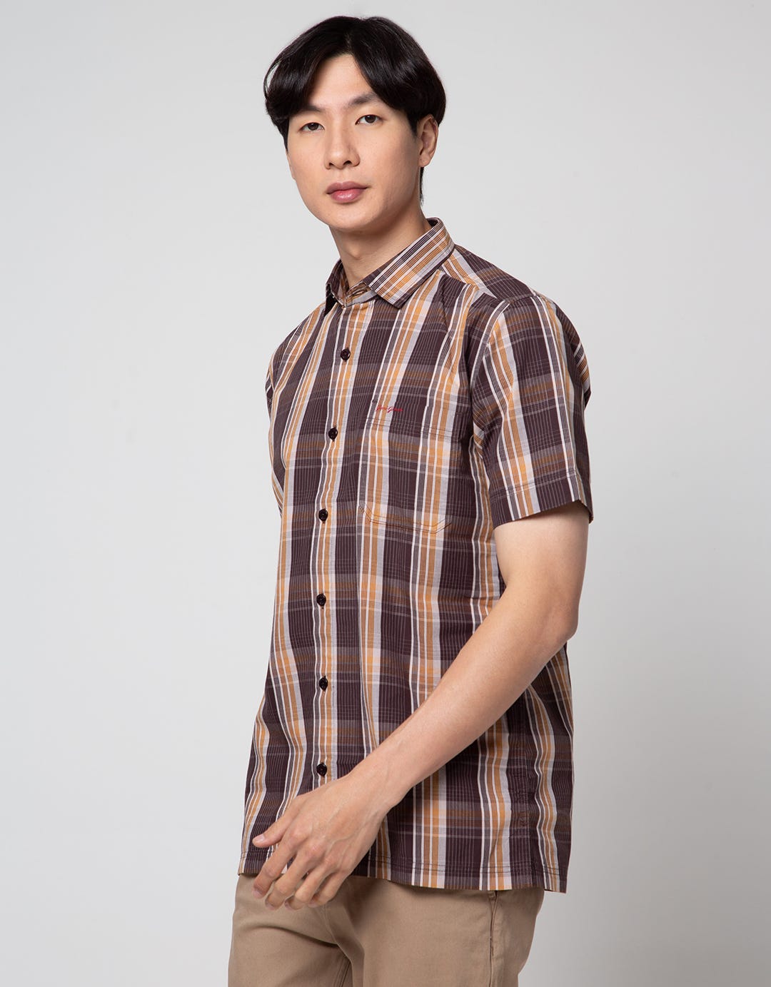 Giani Gracio Plaid Checks Men's Shirt