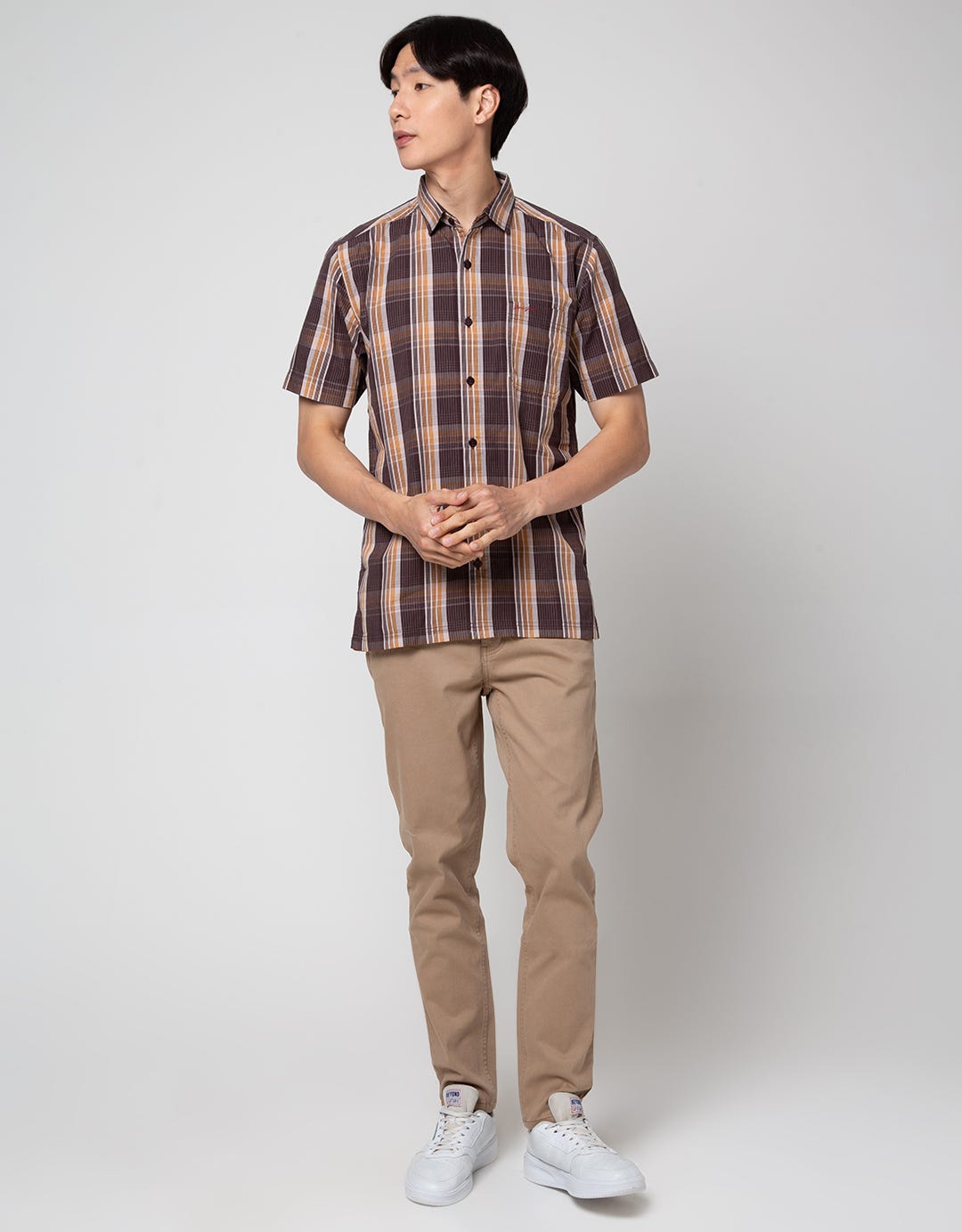 Giani Gracio Plaid Checks Men's Shirt