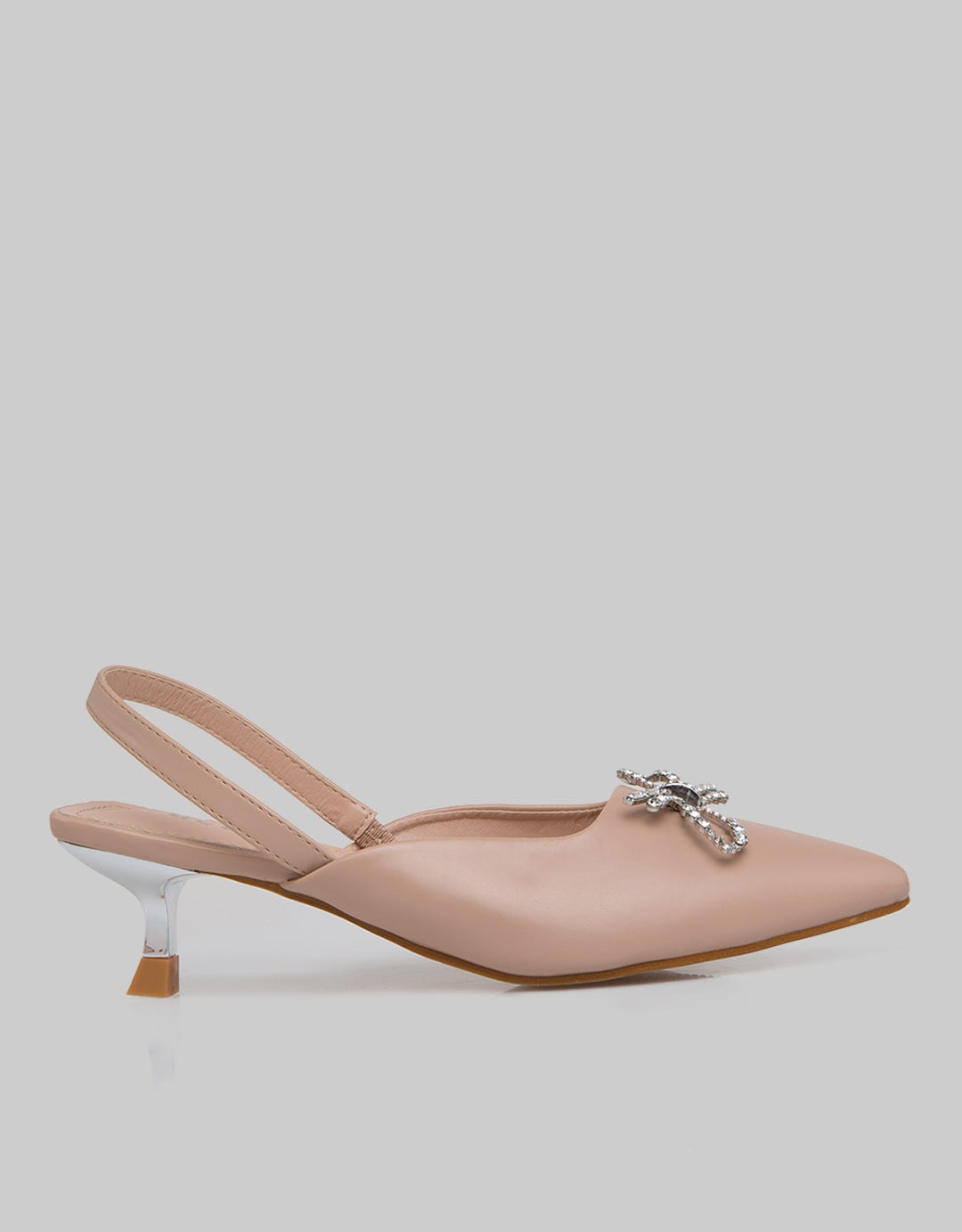 Details Ribbon Slingback Shoes Women