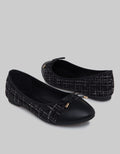 Details Ballerinas Women Combination With Ribbon
