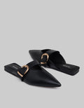 Details T-Bar Slip On Sandal Wanita
