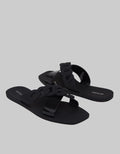 Details Chain Cross Strap T-Bar Sandals Women