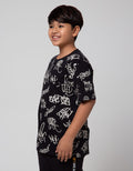 Aero Short Sleeve T-Shirt Full Print Gravity Tulisan