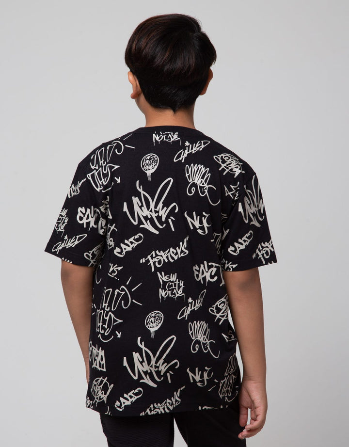 Aero Short Sleeve T-Shirt Full Print Gravity Tulisan