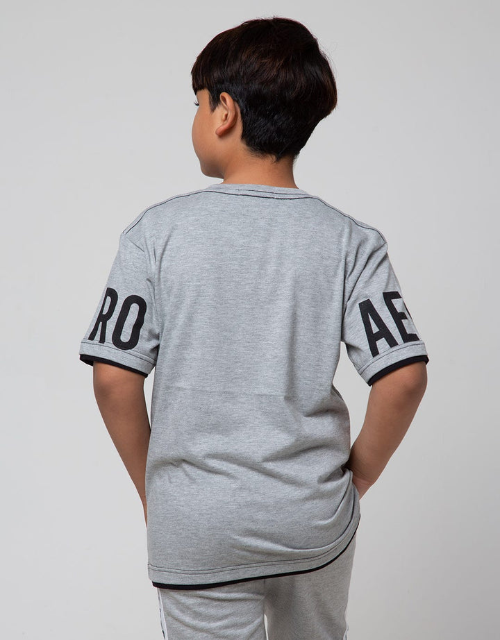 Aero Short Sleeve T-Shirt Aplikasi Foil Ar Beyond