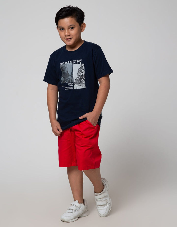 Aero Woven Rib Celana Pendek Anak Laki-laki
