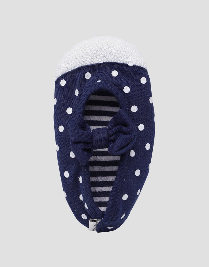 Pipiniko Polkadot Print Newborn Baby Shoes