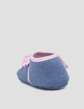 Pipiniko Newborn Shoes Denim Ruffle