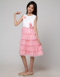 Sweet Miss Midi Dress Renda Dada With Bunga Sulur
