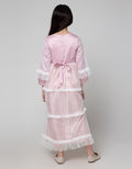 Sweet Miss Ls Midi Dress With Tile Tassels