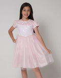 Sweet Miss Short Sleeve Midi Dress Mote Dada Pinggang
