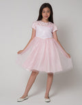 Sweet Miss Short Sleeve Midi Dress Mote Dada Pinggang