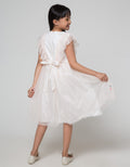 Sweet Miss Bordir Detail Dress Anak Perempuan