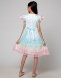 Sweet Miss Ruffle Lace Dress Anak Perempuan