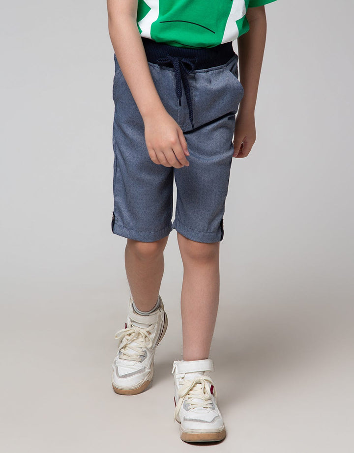 Little M Heringbone Boys Shorts