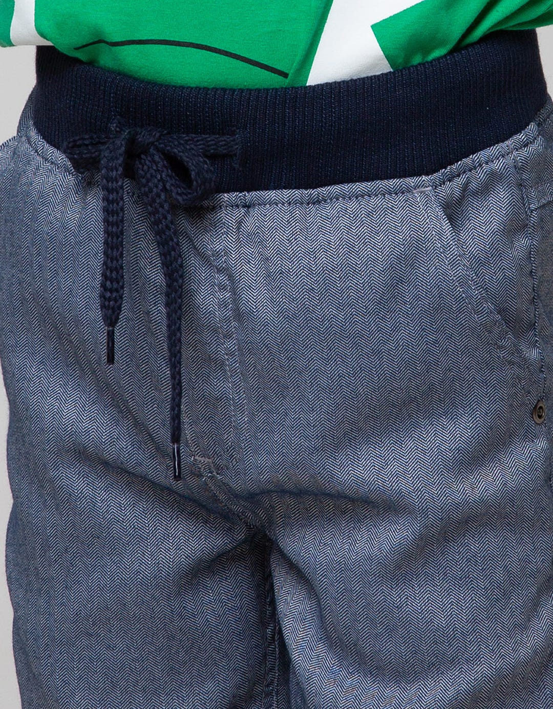 Little M Heringbone Boys Shorts