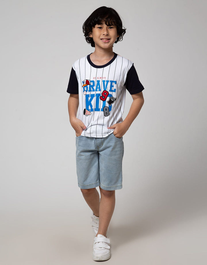 Little M Short Pants Denim Stretch Wash