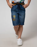 Little M Short Pants Denim Bordir Dig It