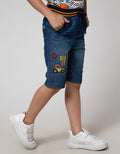 Little M Short Pants Denim Bordir Dig It