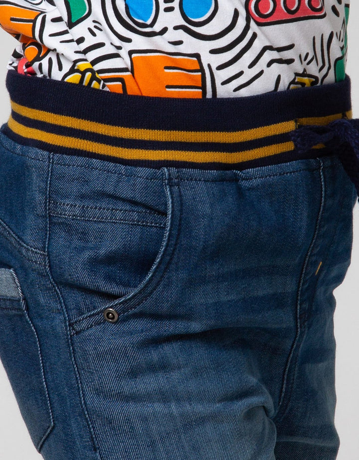 Little M Short Pants Denim Bordir Dig It