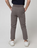 Little M Long Pants Reguler Rib Pinggang Dalam Salur
