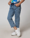Little M Regular Rib Boys Denim Pants