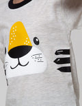 Little M Lion Face Set Pakaian Anak Laki-Laki
