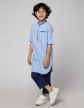 Little M Seasonal Top - Bottom Set Gamis Slub