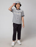 Little M Top - Bottom Set Seasonal Bamus Ulos