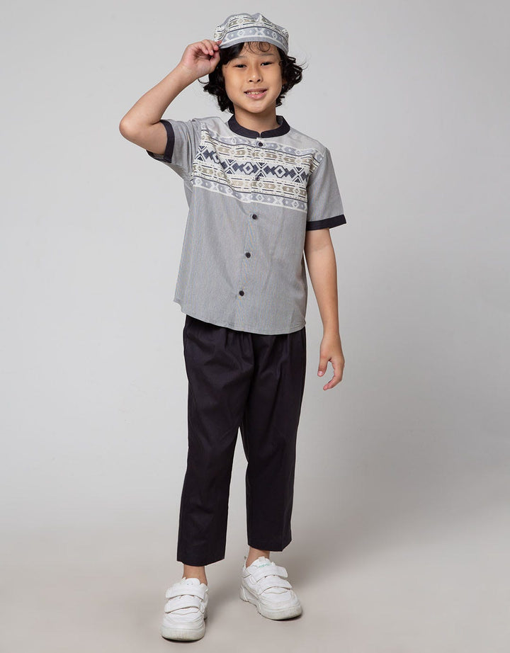 Little M Top - Bottom Set Seasonal Bamus Ulos