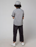 Little M Top - Bottom Set Seasonal Bamus Ulos